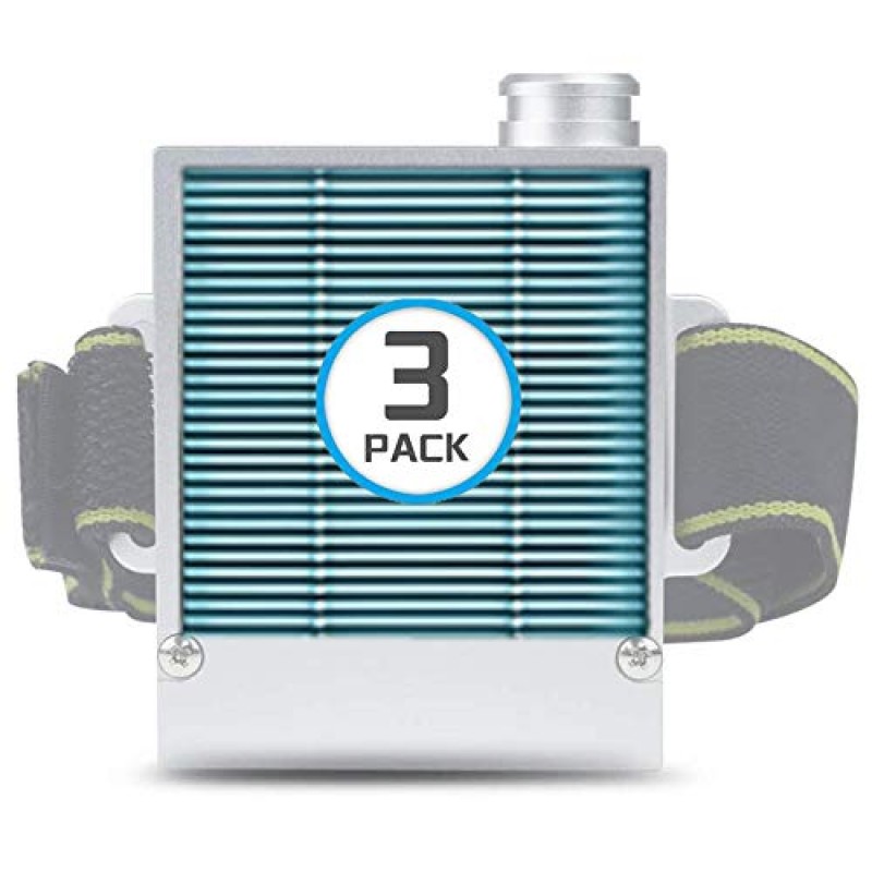3 Pcs Replacement Filters for Airpro Rechargeable Electrical Air Purifying (AM99)